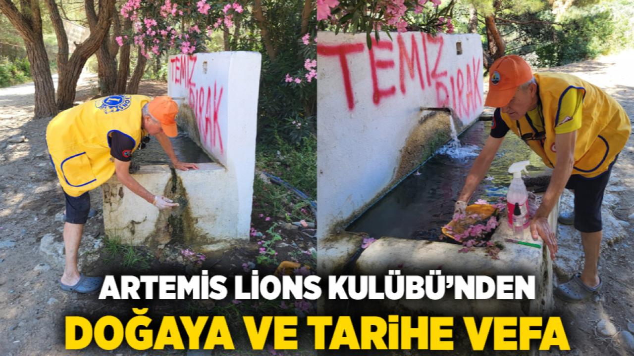 Artemis Lions Kulübü’nden Doğaya ve Tarihe Vefa