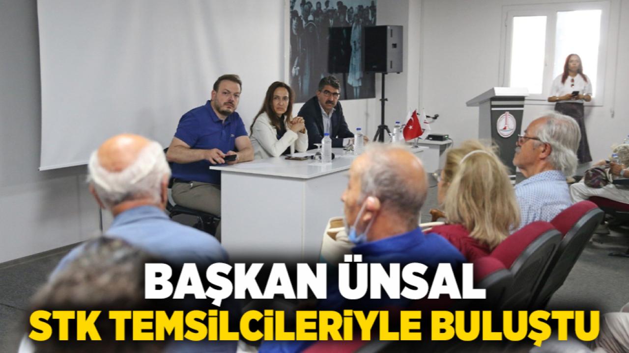 Başkan Ünsal, STK temsilcileriyle buluştu