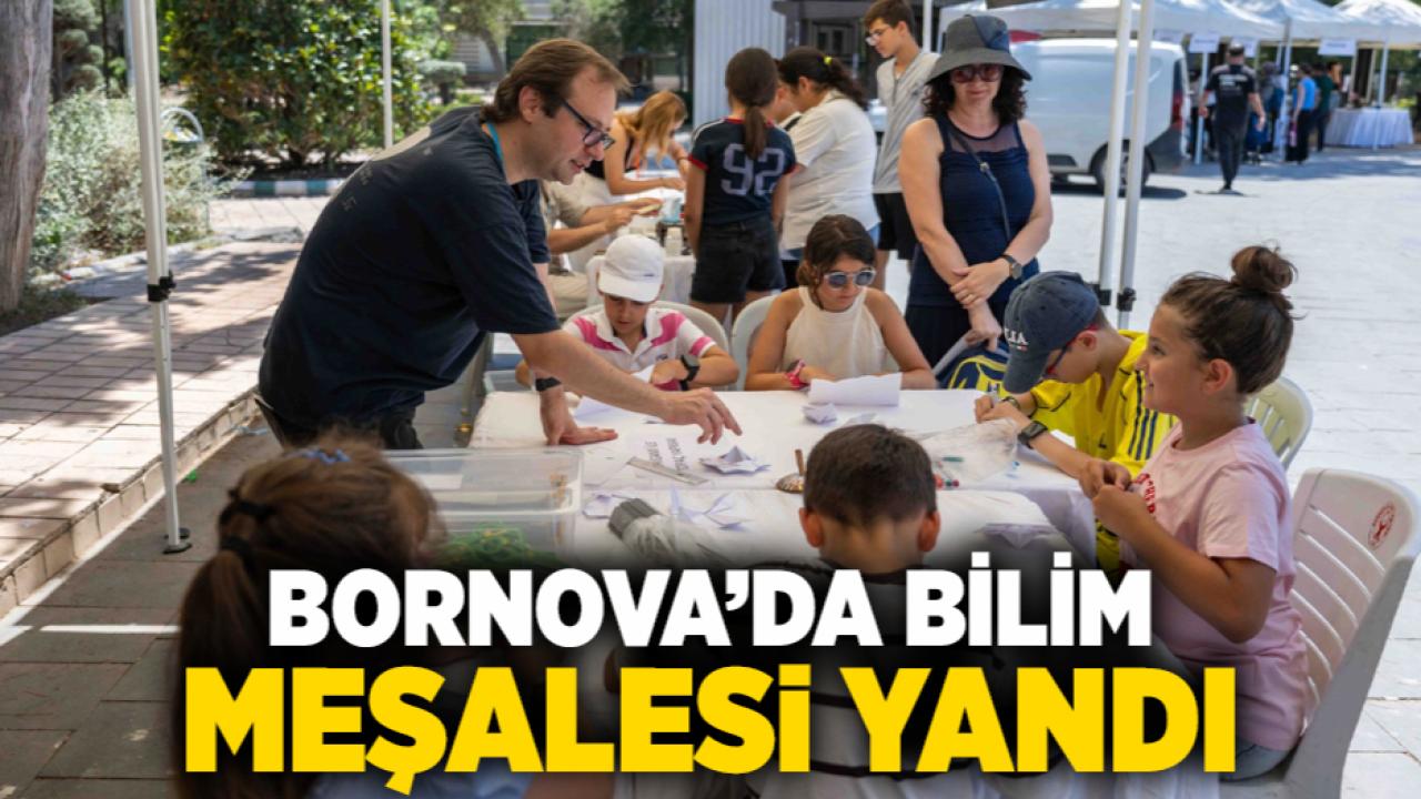 Bornova’da bilim meşalesi yandı