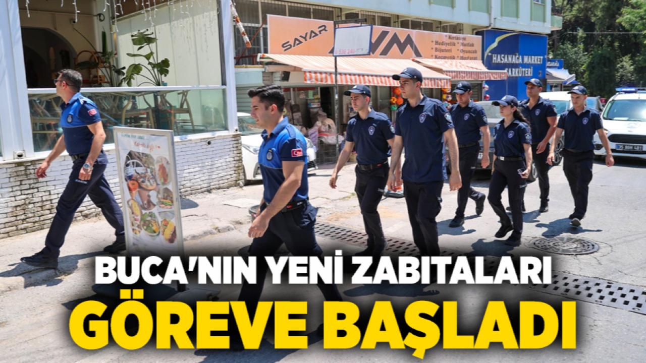 BUCA'NIN YENİ ZABITALARI GÖREVE BAŞLADI