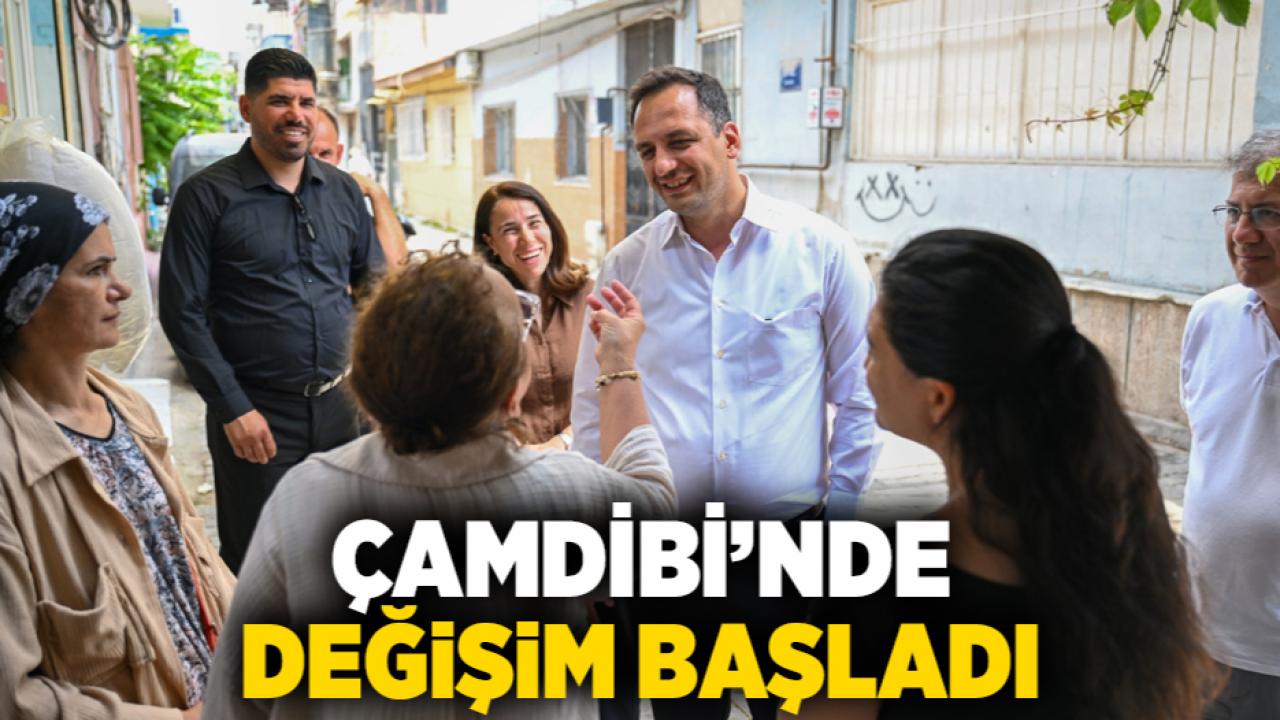 Çamdibi’nde değişim başladı
