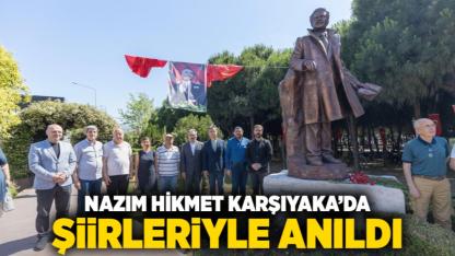Nazım Hikmet Karşıyaka’da şiirleriyle anıldı