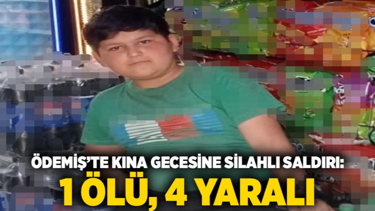 Ödemiş’te Kına Gecesine Silahlı Saldırı: 1 Ölü, 4 Yaralı
