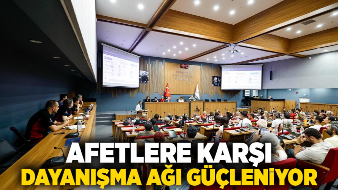 Afetlere karşı dayanışma ağı güçleniyor