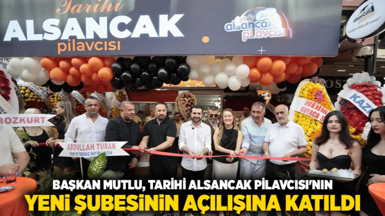 Başkan Mutlu, Tarihi Alsancak Pilavcısı'nın Yeni Şubesinin Açılışına Katıldı