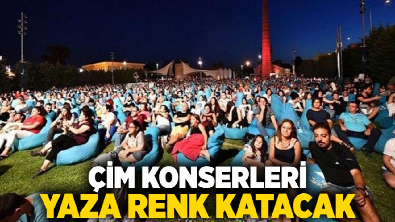 Çim Konserleri yaza renk katacak