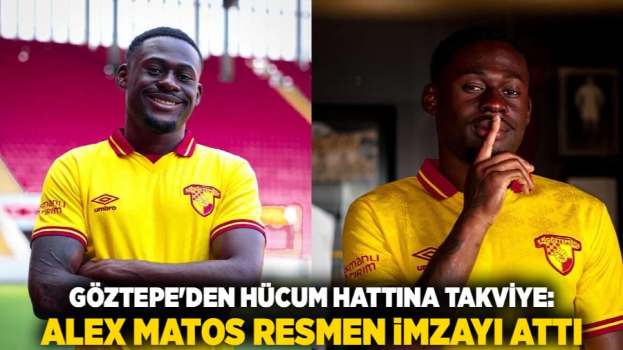 Göztepe'den Hücum Hattına Takviye: Alex Matos Resmen İmzayı Attı