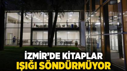 İzmir’de kitaplar ışığı söndürmüyor
