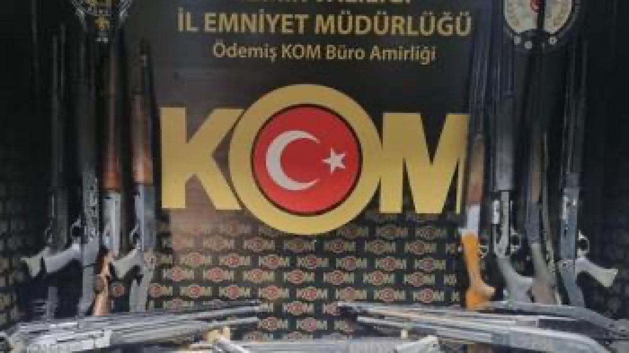 İzmir'de silah kaçakçılığı operasyonu: 1 tutuklama