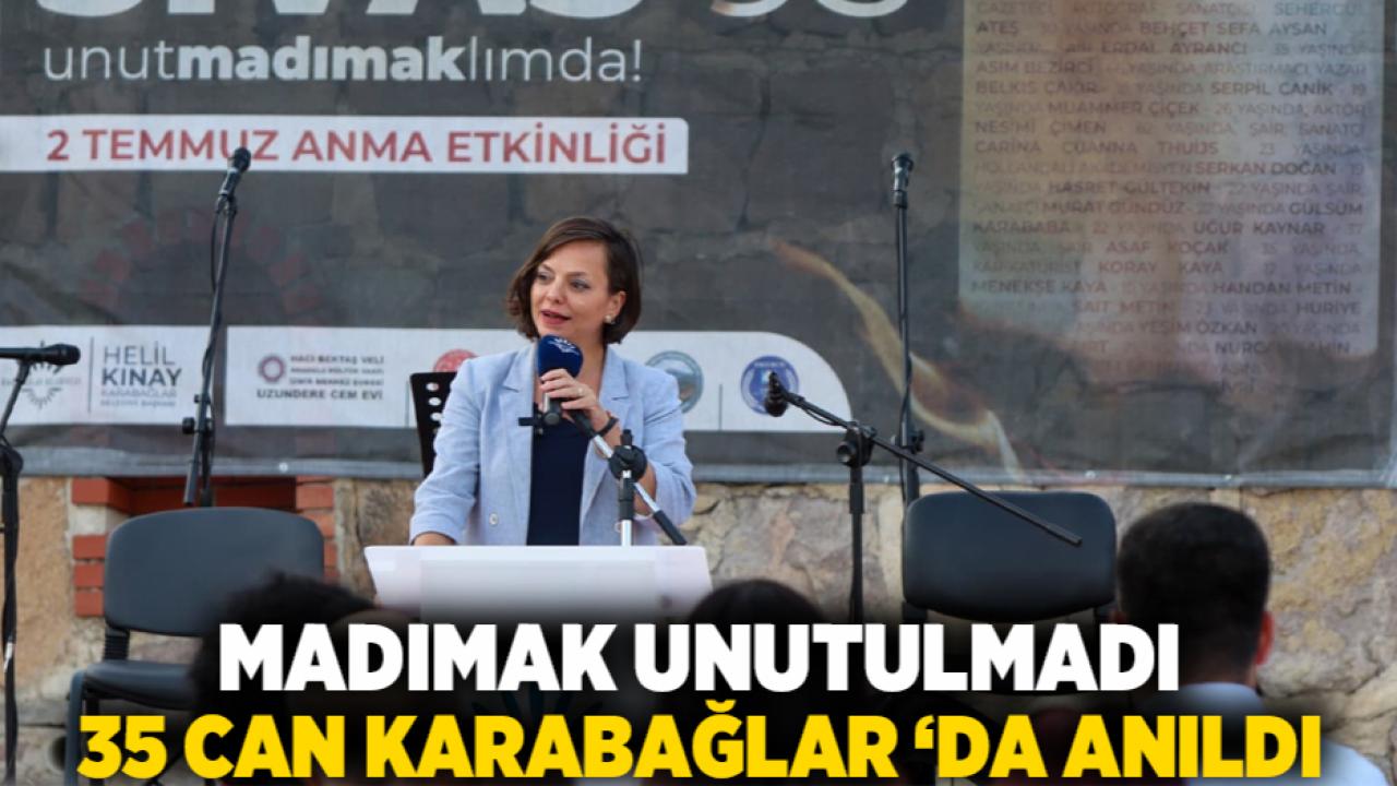 Madımak Unutulmadı. 35 Can Karabağlar ‘da Anıldı