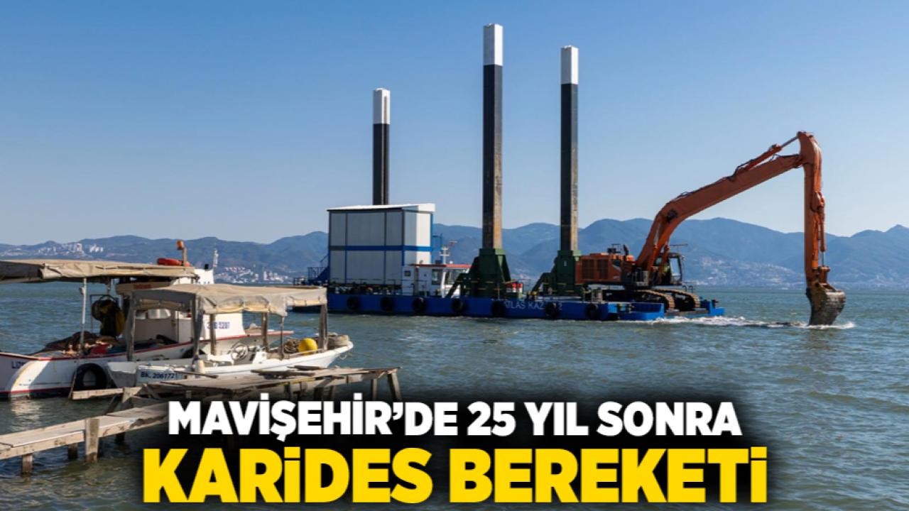 Mavişehir’de 25 yıl sonra karides bereketi