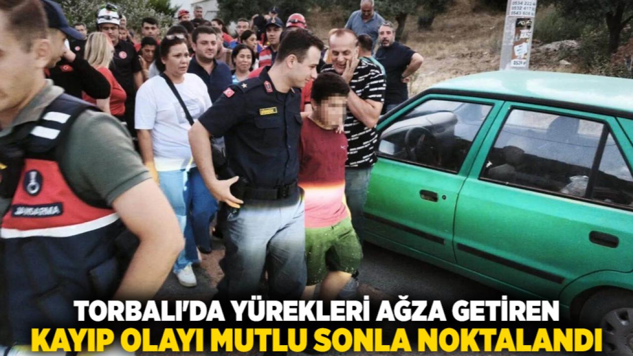 Torbalı'da Yürekleri Ağza Getiren Kayıp Olayı Mutlu Sonla Noktalandı