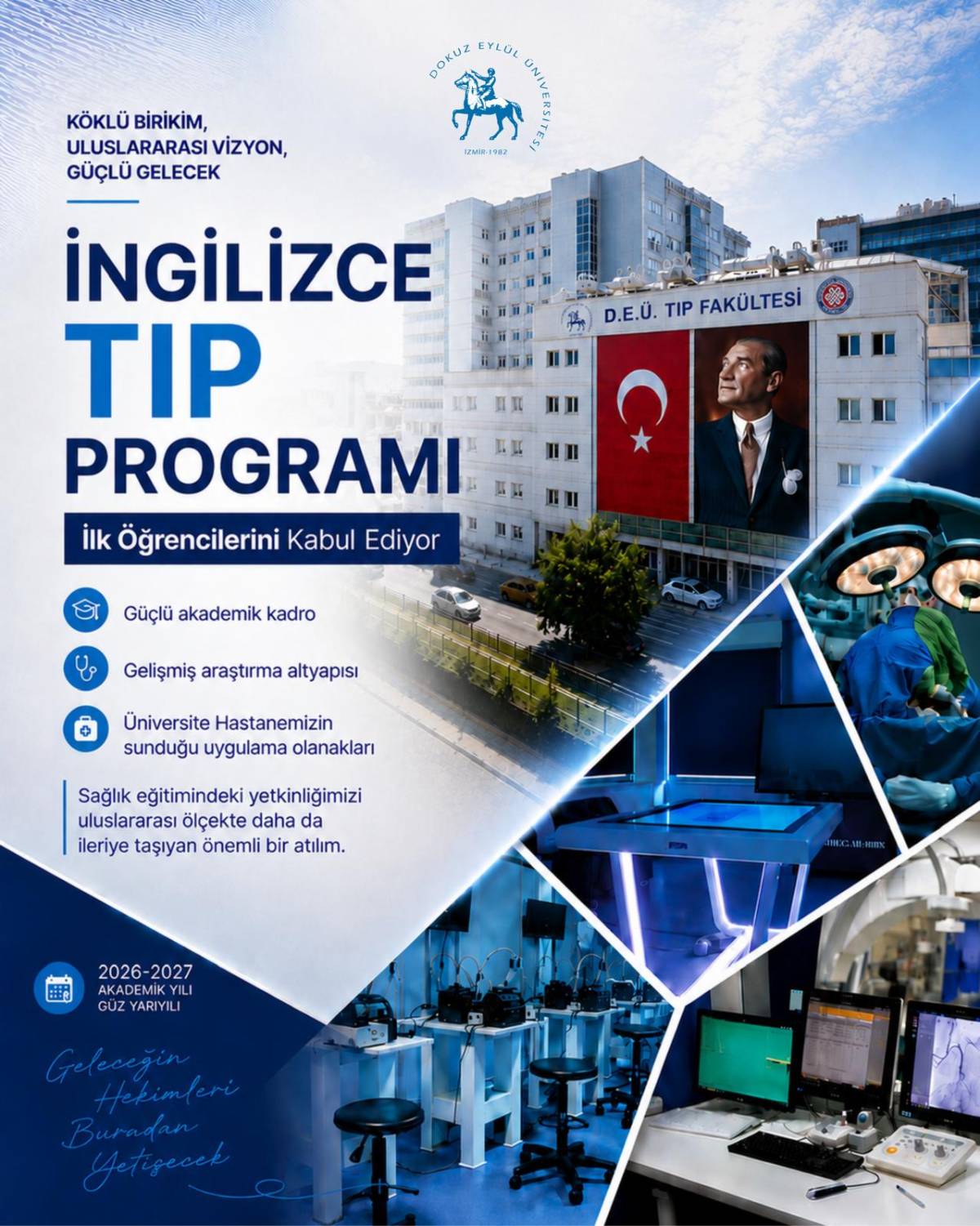 DOKUZ EYLÜL ÜNİVERSİTESİ EĞİTİM YELPAZESİNİ YENİ PROGRAMLARLA GÜÇLENDİRİYOR