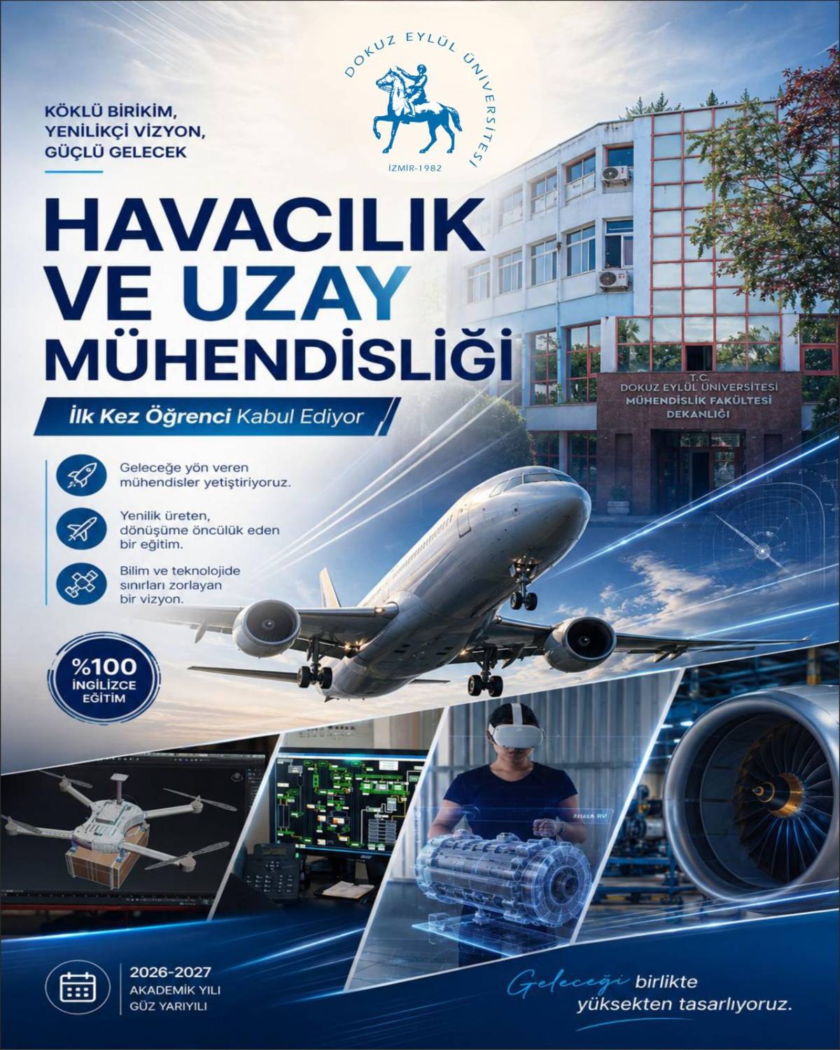 DOKUZ EYLÜL ÜNİVERSİTESİ EĞİTİM YELPAZESİNİ YENİ PROGRAMLARLA GÜÇLENDİRİYOR